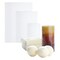 240 Pieces PVC Heat Shrink Wrap Bags Gift Baskets, Bath Bombs, Shoes, Candles, Packaging Soap (3 Sizes)